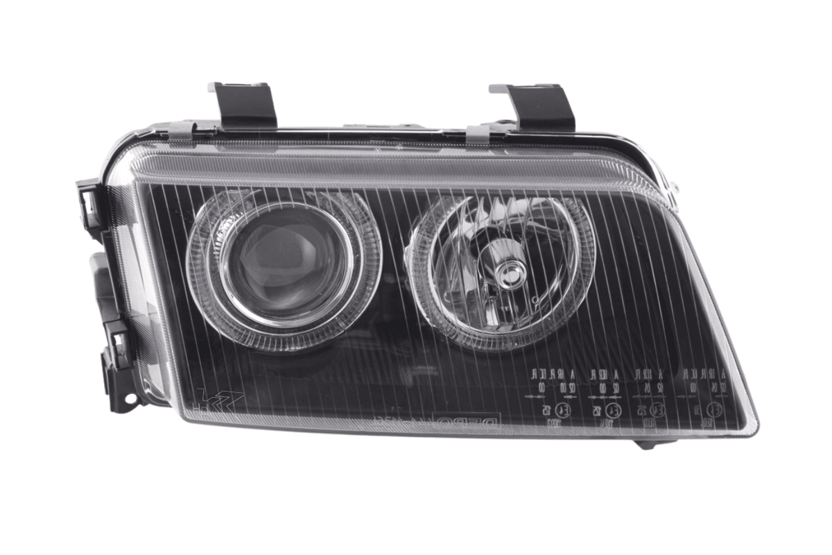 Audi A4 (B5 8D) Black Angel Eye Headlights (1995-1999)