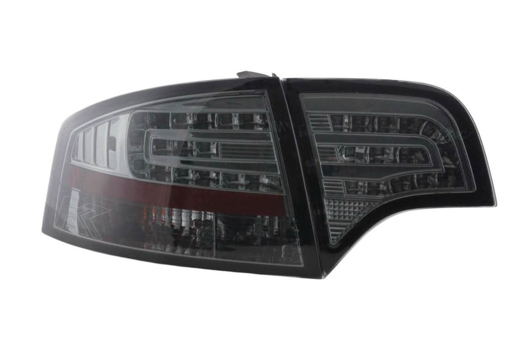 Audi A4 (B7/8E) Sedan Chrome Smoke LED Taillights Set (2004-2007)