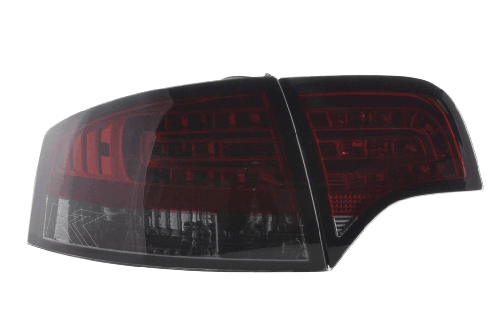 Audi A4 (B7/8E) Sedan Red Smoke LED Taillights Set (2004-2007)