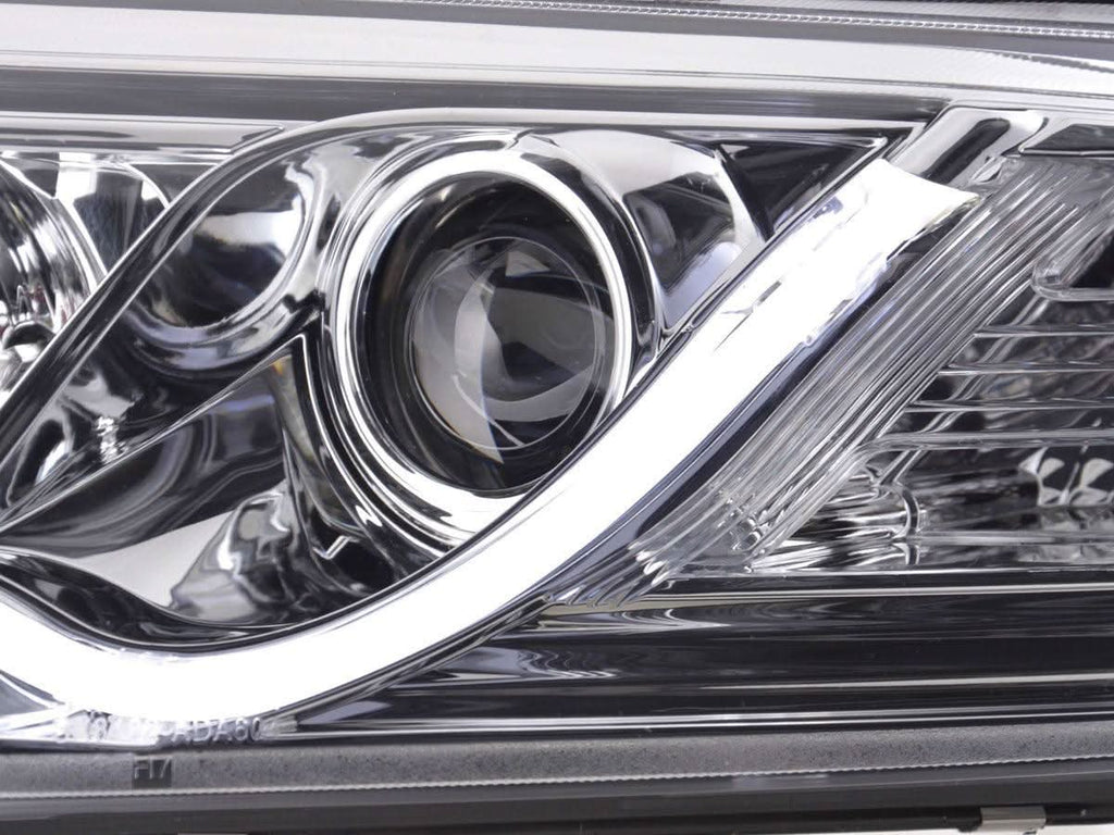 Audi A6 (C6 4F) Chrome LED Headlights with Daytime Running Lights (2004-2008)