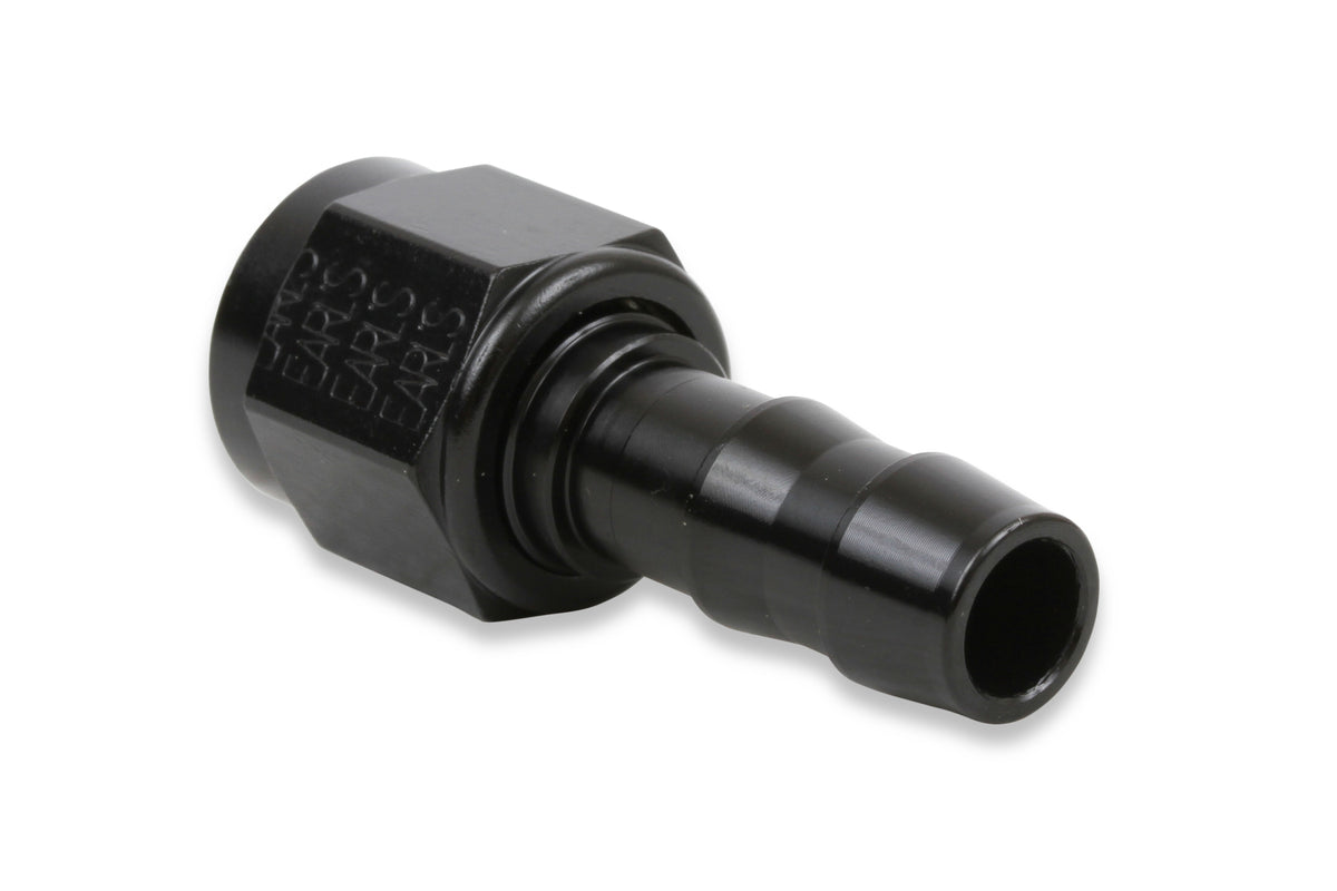 Black Anodized Lightweight Direct Replacement for Brass Push Lock Type Hose Ends.