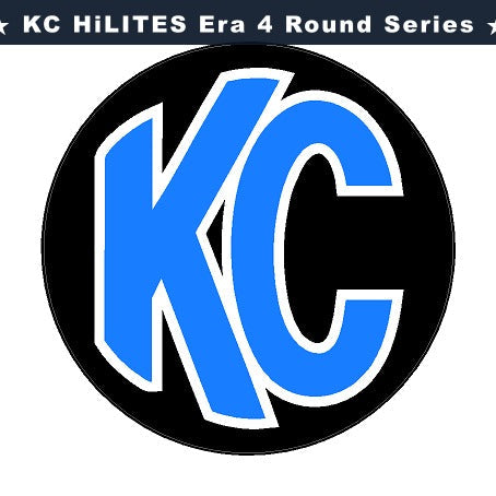 KC HiLITES Era 4 ROUND Series Light Cover Overlays - Universal