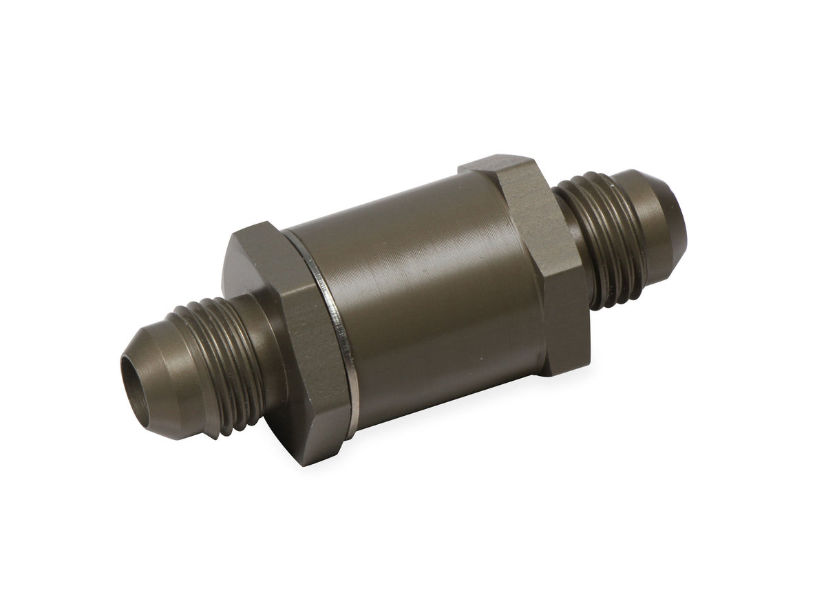 Check Valve - 10AN Male – Stainless Steel Hinge Door with GF-600S Viton® Seal