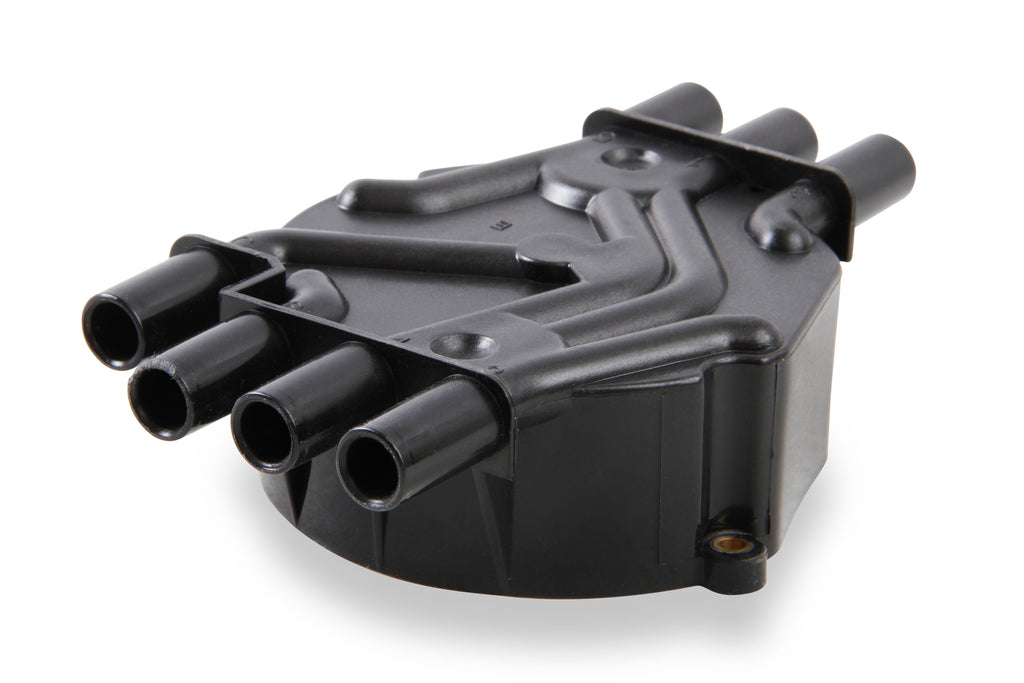Distributor Cap - Chevy / GMC Vortec - V6 - Socket Style - Crab - Black - 120142 distributor cap is a crab style black cap that fits Chevy / GMC VORTEC V6.