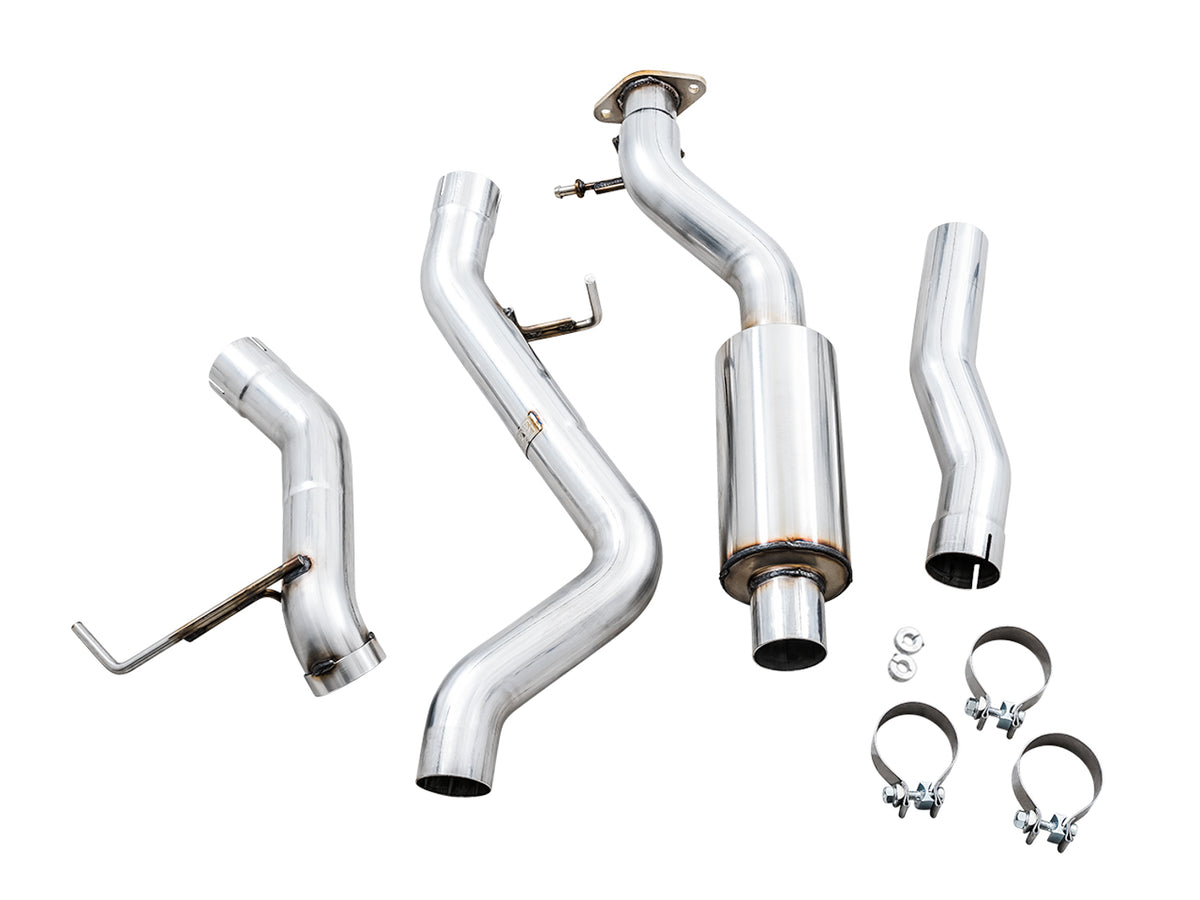 AWE 0FG Catback Exhaust for Ford Bronco with BashGuard™ - no tips