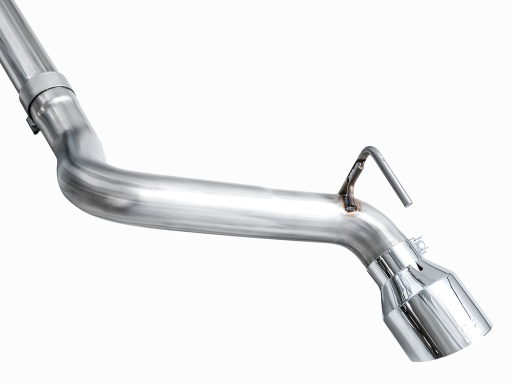 AWE Track Edition Exhaust for Nissan Z - 5” Chrome Silver Tips