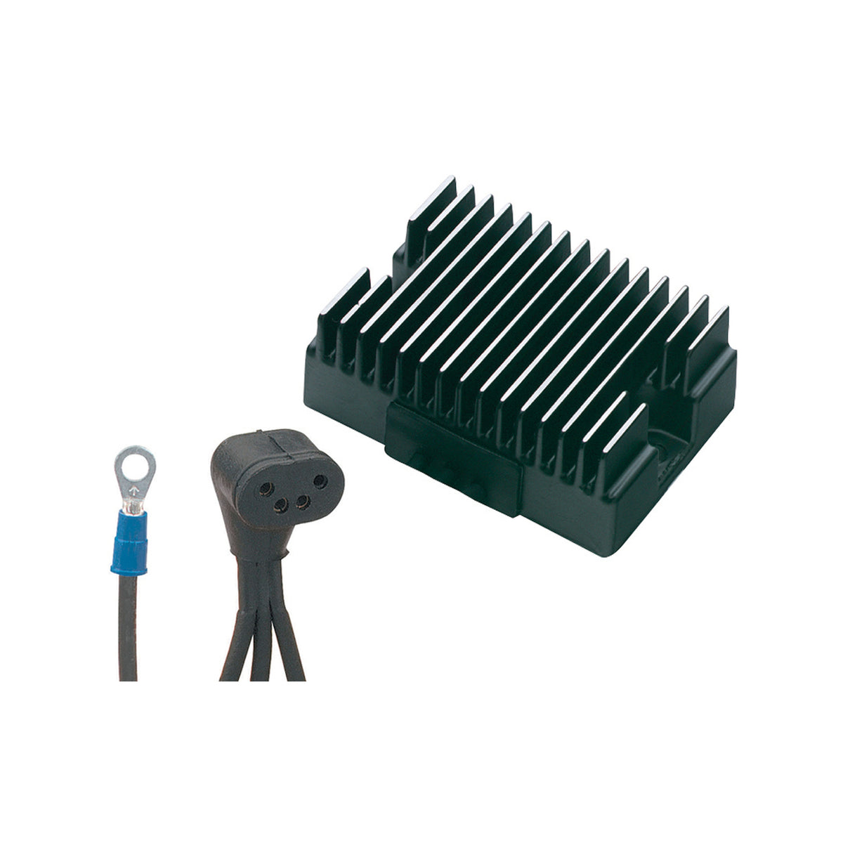 ELECTRONIC VOLTAGE REGULATOR - Voltage Regulator, Black, Harley-Davidson