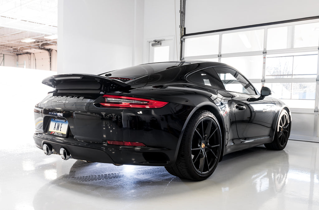 AWE SwitchPath™ Exhaust for 991.2 Carrera / S / GTS with PSE - Chrome Silver Tips