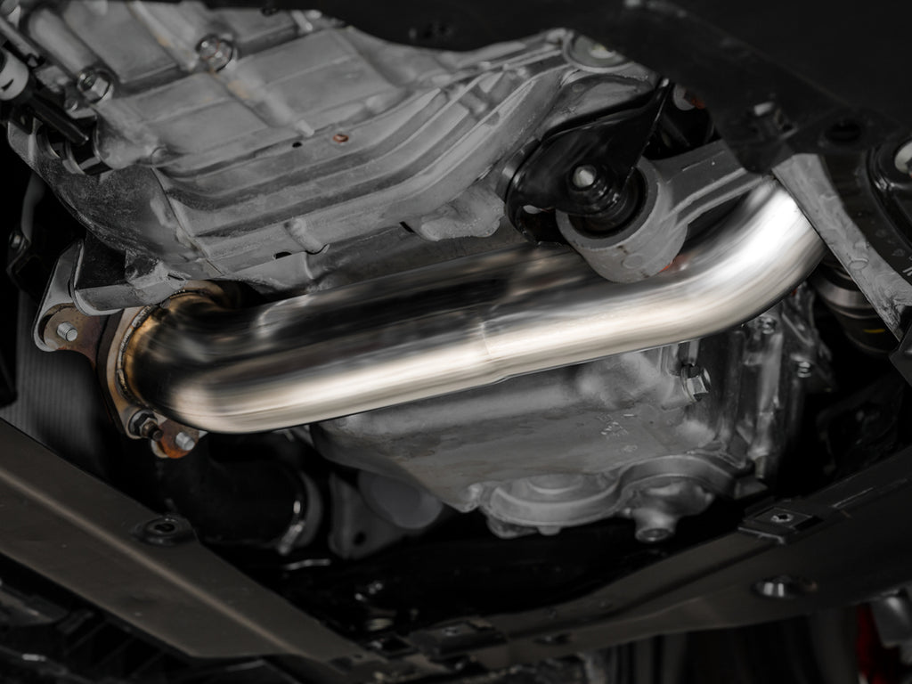 AWE Track Edition Exhaust for DE5 Integra Type-S - Triple Chrome Silver Tips