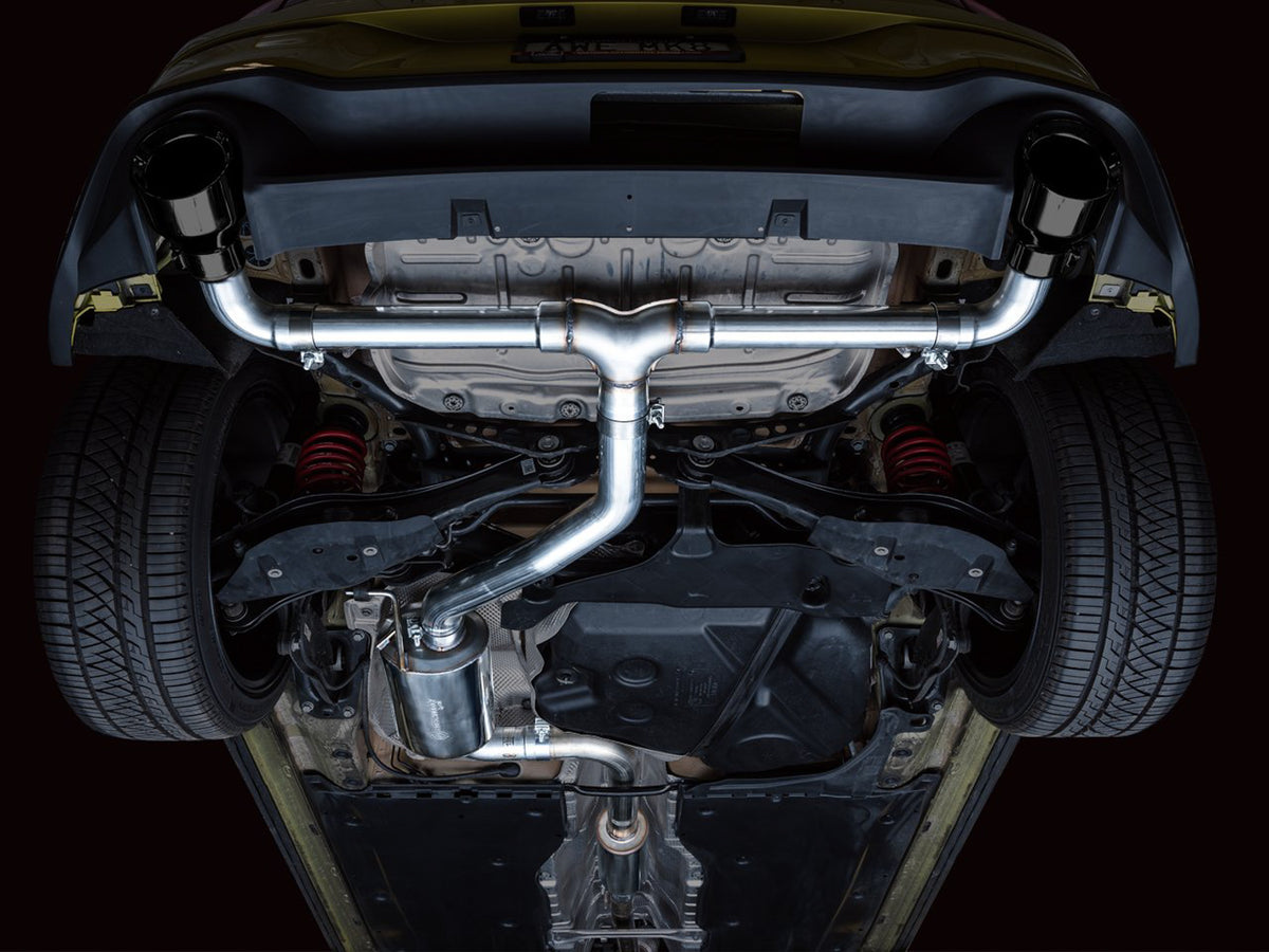 AWE Touring Edition Exhaust for VW MK8 GTI - Diamond Black Tips