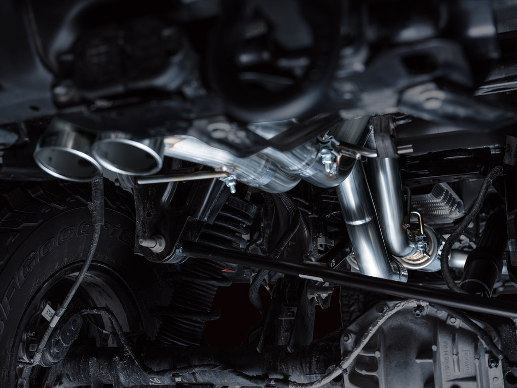 AWE SwitchPath Exhaust for Ford Bronco Raptor - Dual BashGuards