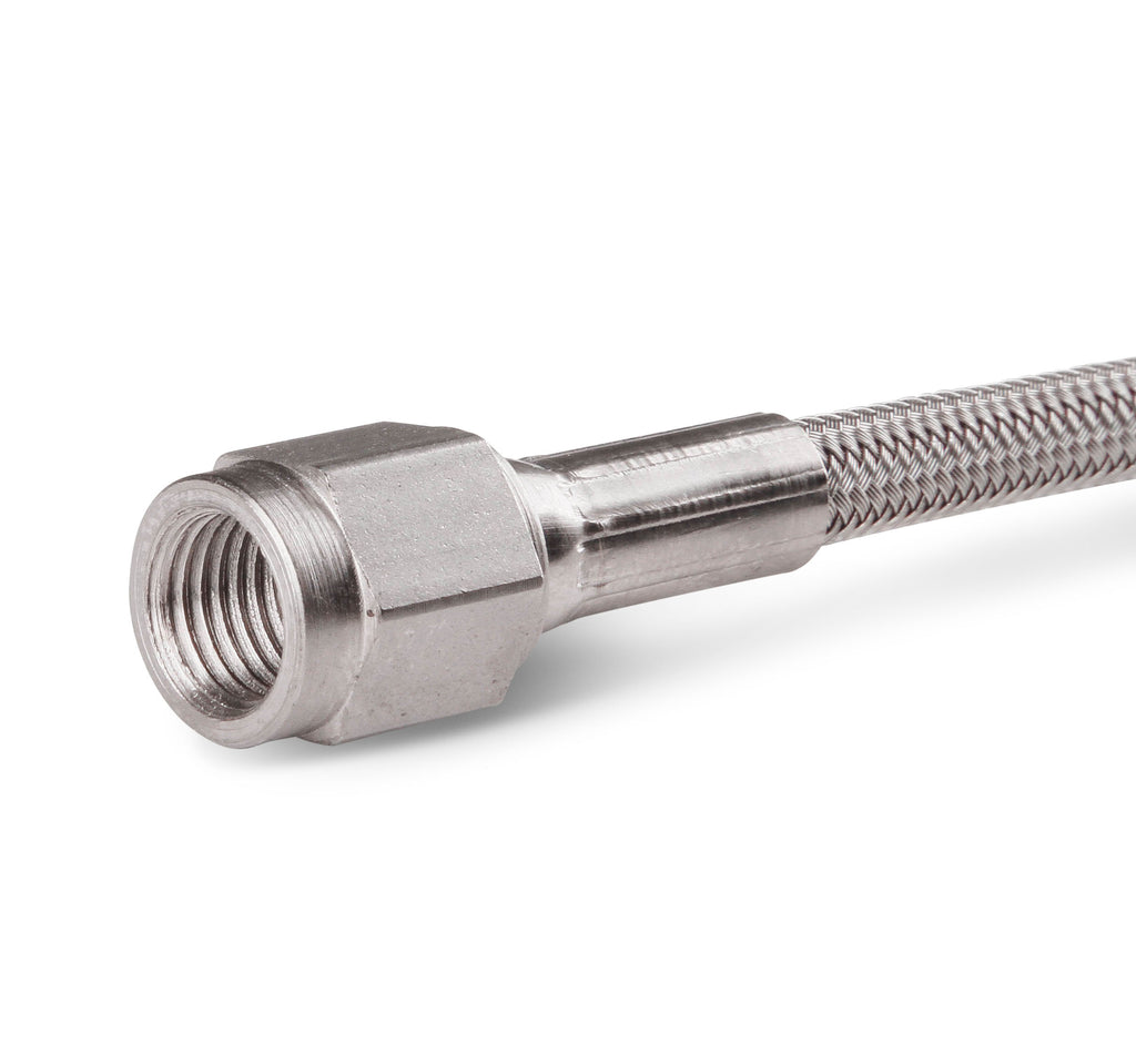 Speed-Flex Line 3/8"-24 Inverted Flare to -3 AN Female - Size 3 Length 18 In.