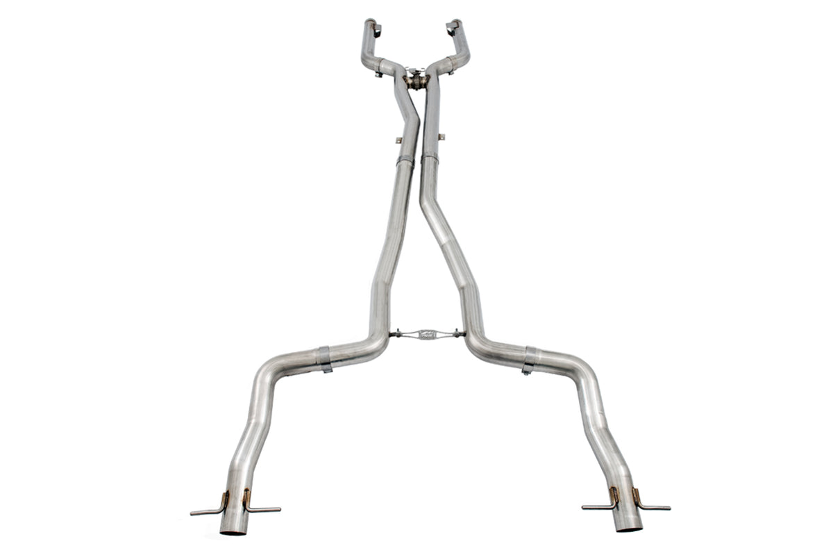 AWE Track Edition Exhaust System for '15-'18 Mercedes-Benz W205 AMG C63/S Sedan (no tips)