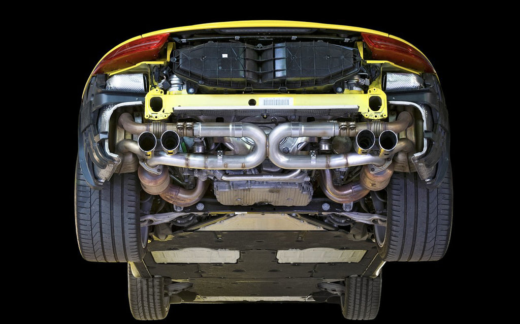 AWE SwitchPath™ Exhaust for Porsche 991 - PSE cars - Diamond Black Tips