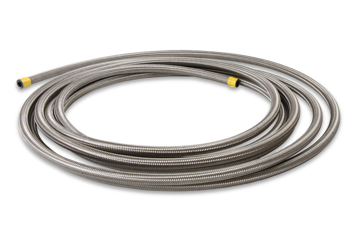 Lightweight Stainless Steel Outer Braid Over PTFE Liner, High Pressure Hose, Easy to Cut and Assemble. Accepts Speed-Seal Hose Ends Only