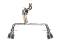 AWE Track Edition Exhaust for Audi S5 3.0T - 4" Chrome Silver Tips