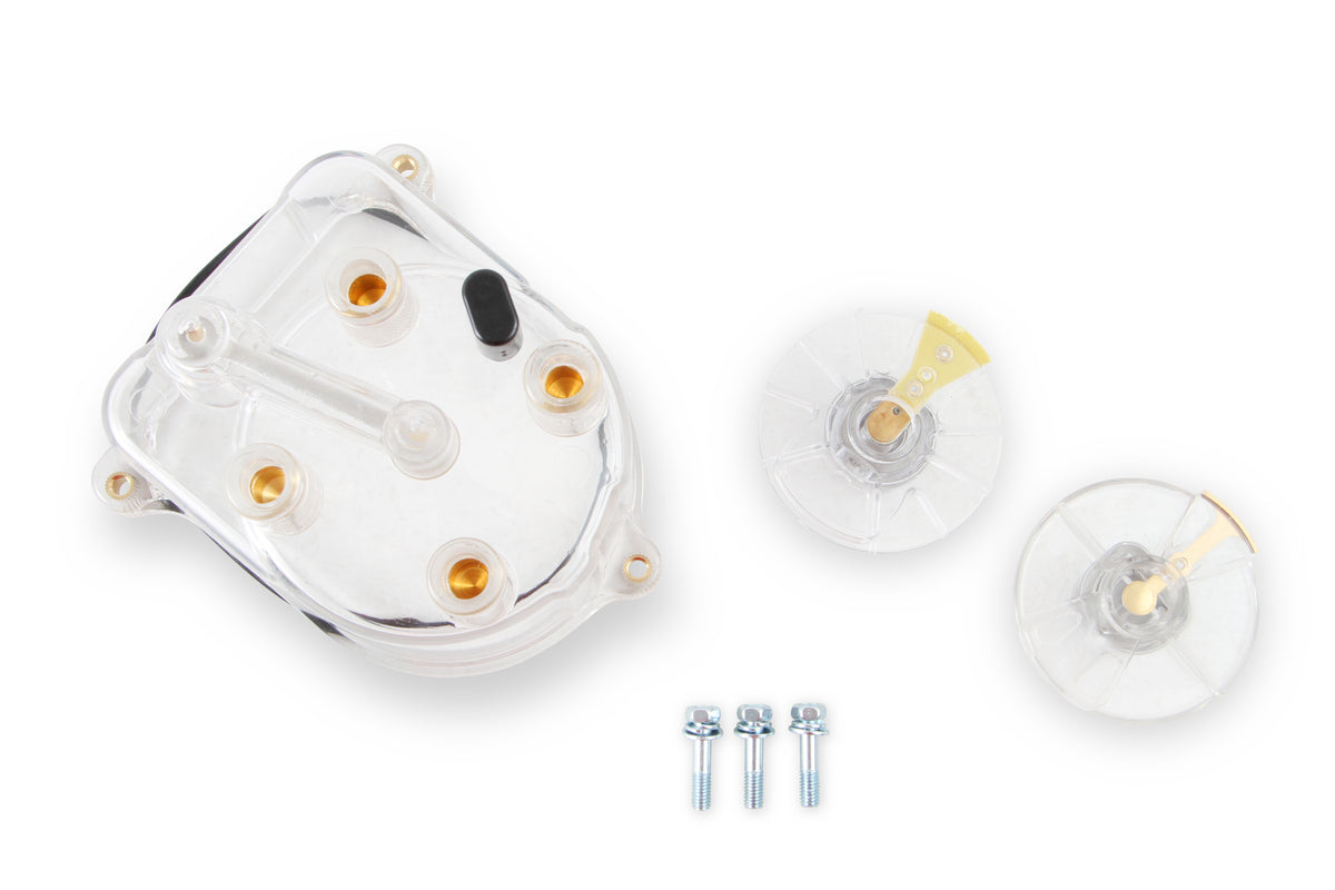 Distributor Cap - Acura / Honda - Kit - Clear - 11069, Distributor Cap, Clear, Honda, Each