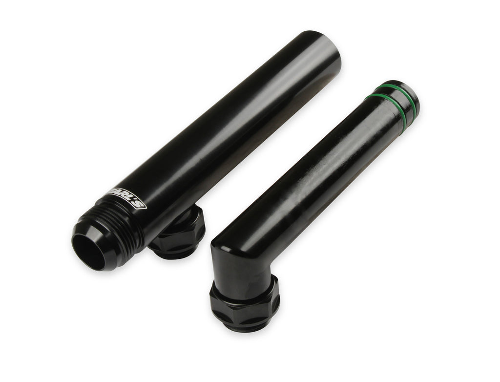 Adjustable Length Range - 6.8" to 10.5" (c/l to c/l of -12 O-Ring Port Swivels), Billet Aluminum w/ (2) O-ring seals.  Ideal for use w/ LS0022ERL & Remote Mounted Electric Water Pump