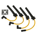 Spark Plug Wires - 8mm THUNDERSPORT CUST FIT YEL - 7964Y - 300+ Spiral Core 8mm Yellow Set