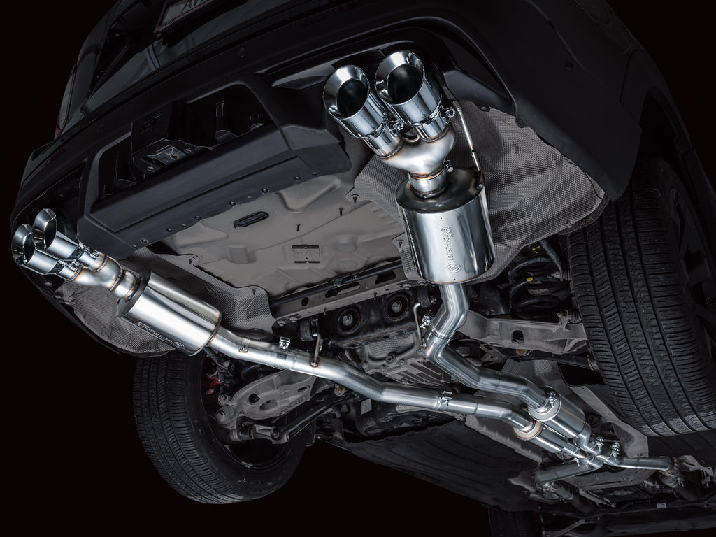 AWE Touring Edition Exhaust for Ford Explorer ST - Chrome Silver Tips