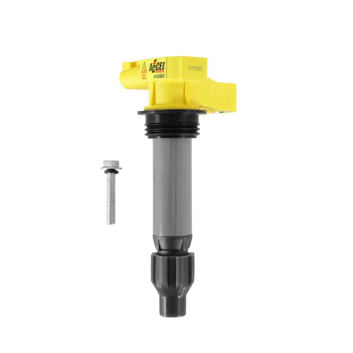 Ignition Coil Super Coil- GM/SAAB/Suzuki- V6 engines- Individual- Yellow - SuperCoil GM V6