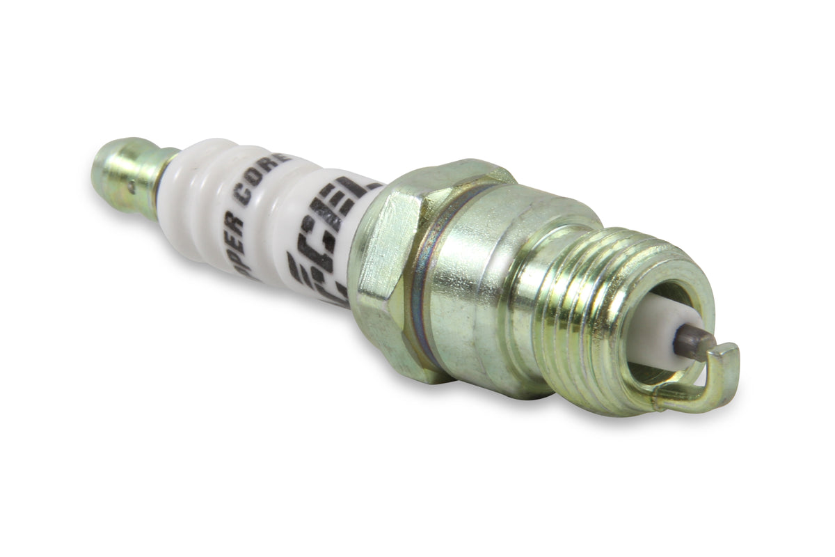 HP Copper Spark Plug - Shorty - 14mm Thread - .460 in Reach - Tapered Seat - Non-Resistor - 4 Pack