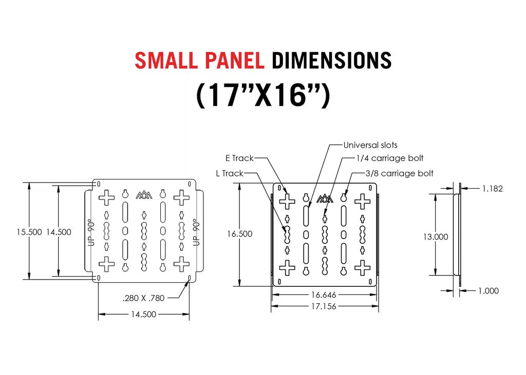 DRIFTR Roof Rack Deck Accessory Panels