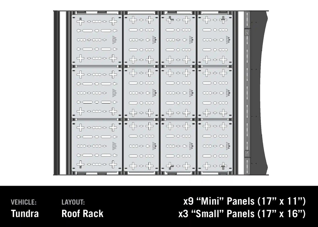 DRIFTR Roof Rack Deck Accessory Panels