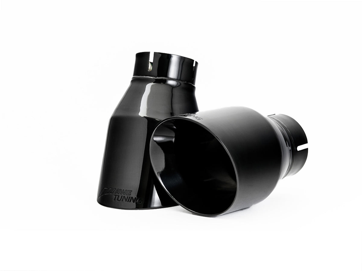 AWE Track Edition Exhaust for B9 A5 - 4" Diamond Black Tips