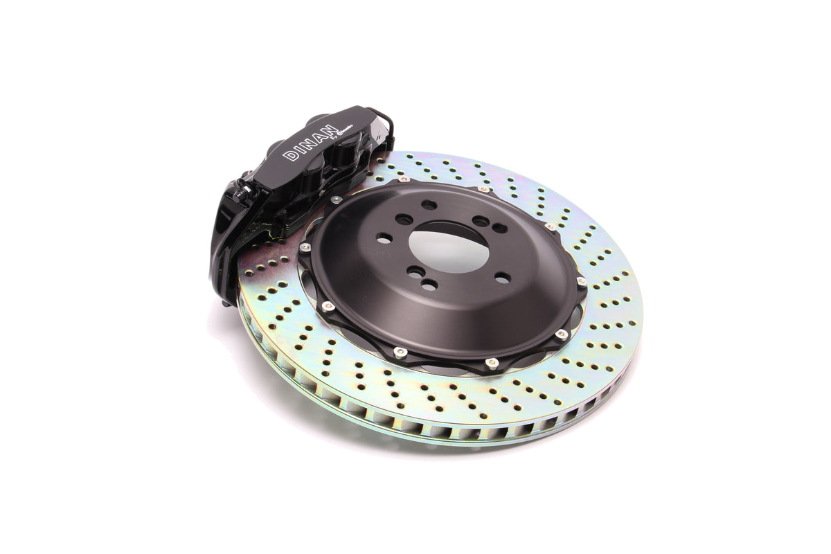 Front - Black Calipers - Drilled - E70/E71