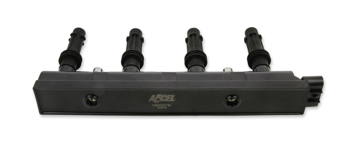 Ignition Coils - 2011-2020 GM 1.4L Turbo, Black - Fits 2011-2020, Buick, Cadillac, Chevy,1.4L Turbo 4-cylinder engines.