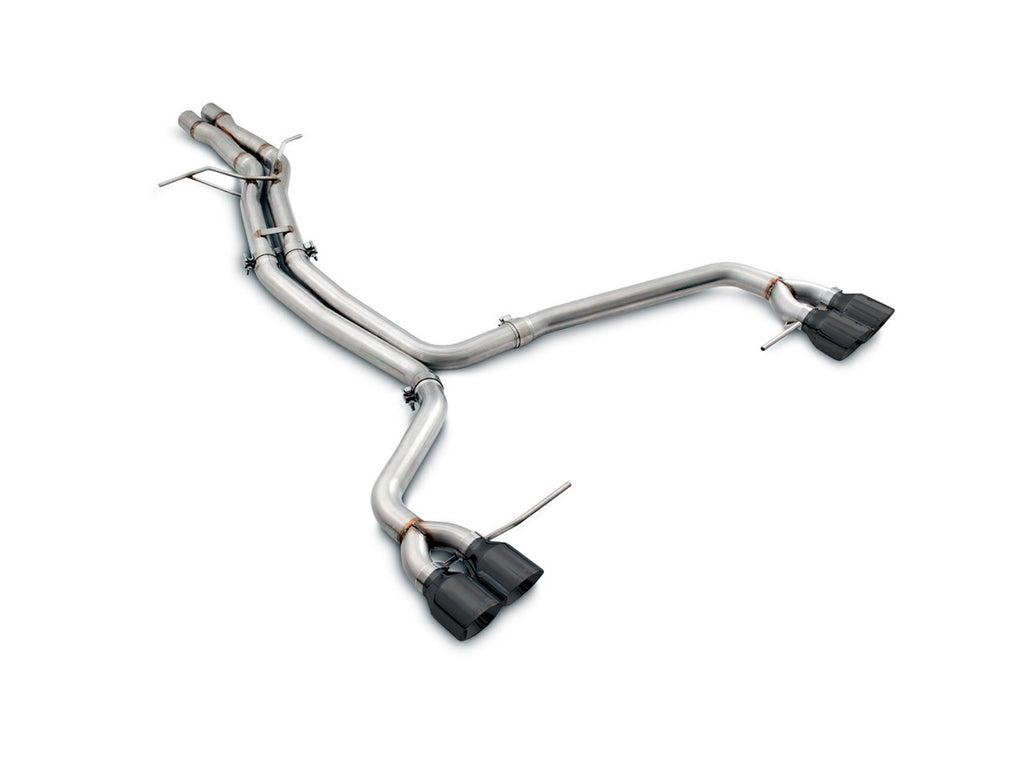 AWE Touring Edition Catback Exhaust for Porsche Macan S / GTS / Turbo - Diamond Black 102mm Tips