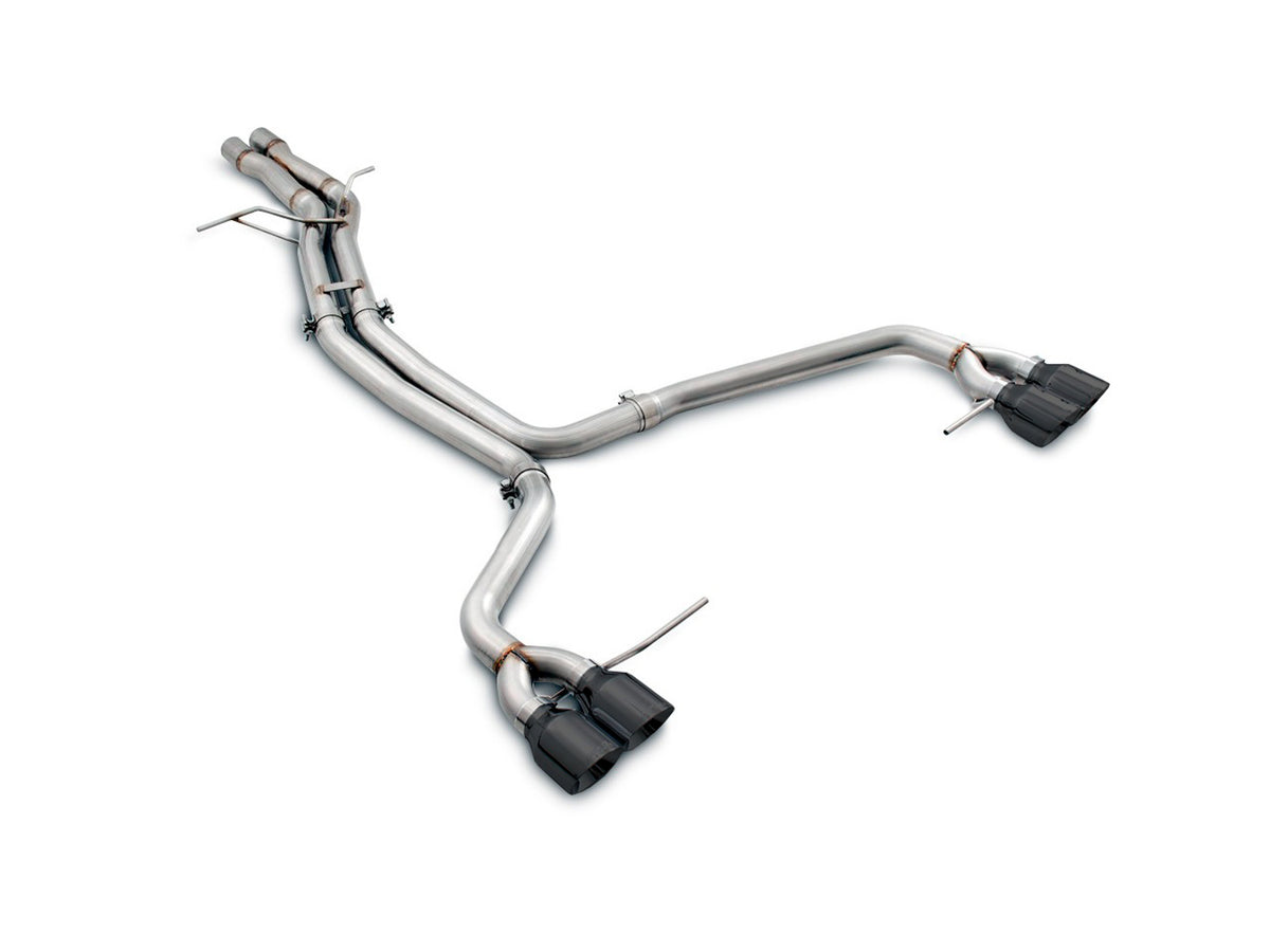 AWE Touring Edition Catback Exhaust for Porsche Macan S / GTS / Turbo - Diamond Black 102mm Tips