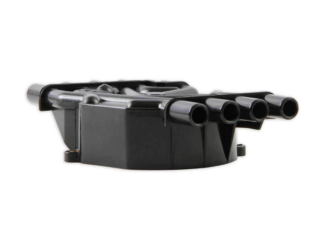 Distributor Cap - Chevy / GMC Vortec - V8 - Female - Socket Style - Crab - Black - 120141 distributor cap is a black, socket style heavy duty cap.