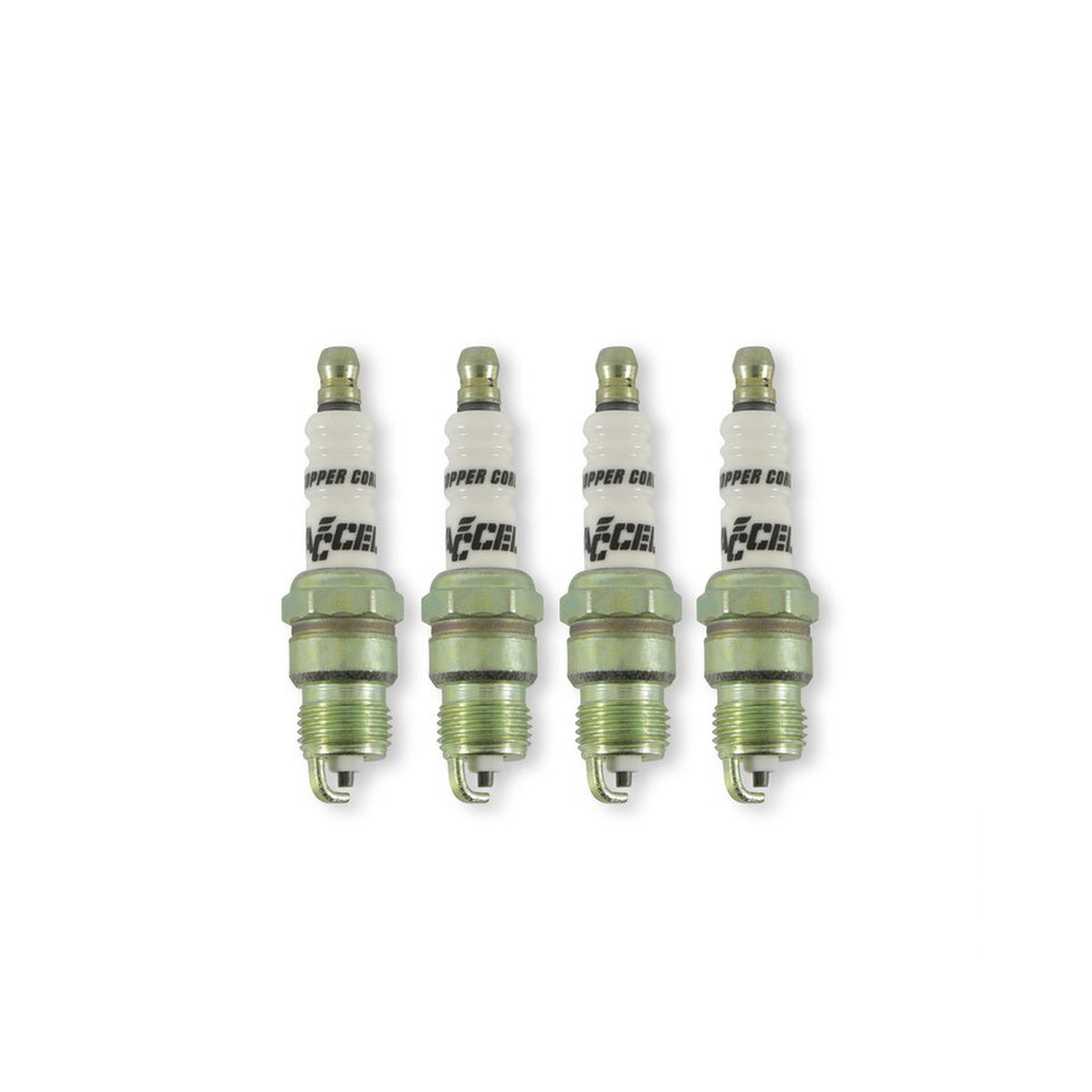 HP Copper Spark Plug - Shorty - 14mm Thread - .460 in Reach - Tapered Seat - 4 Pack