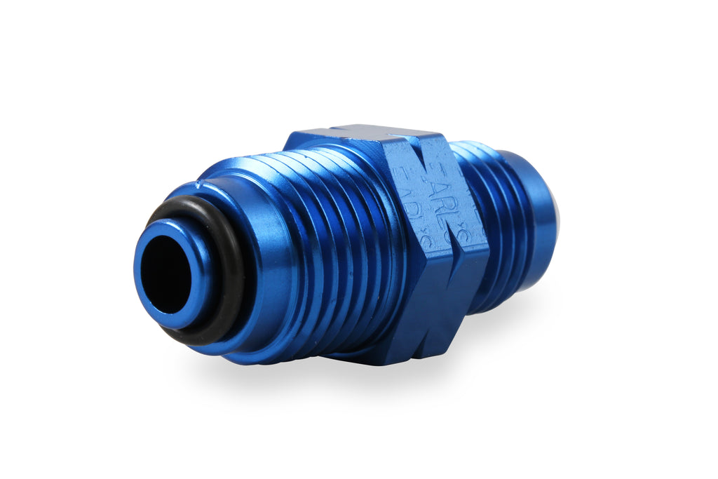 Blue Anodized Lightweight Aluminum Construction. Typical Application Power Steering/Fuel Injection - O-ring Seal.