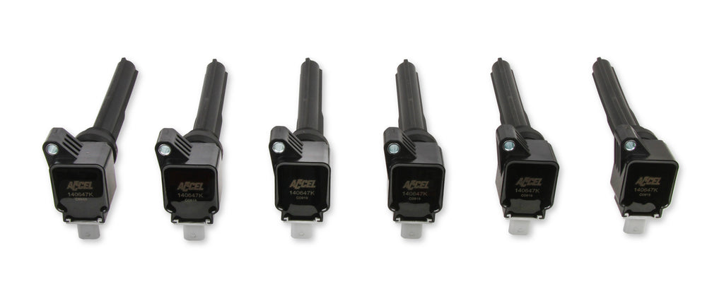 Ignition Coil 2017-2020 Ford EcoBoost 3.5L engines, Black, 6-pack - An economical, direct replacement coil for your EcoBoost from the ignition experts at .