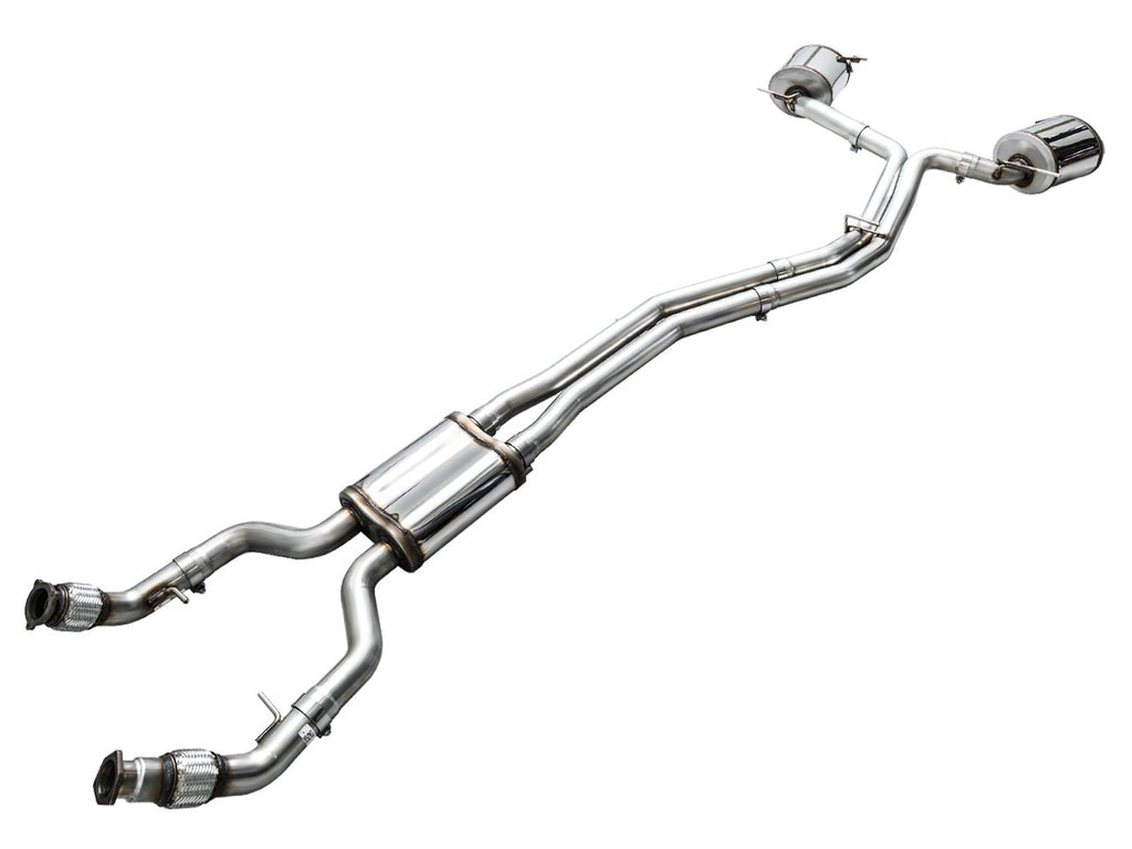AWE Touring Edition Exhaust for Audi C8 A6/A7 - Turndowns