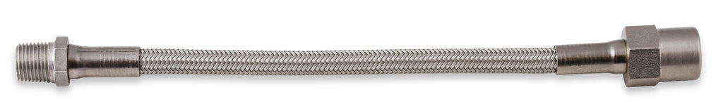 Speed-Flex Hose w/ 1/8" NPT Male to 1/8" NPT Female Size 3 Length 6 Inches Long.