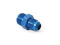 Blue Anodized Lightweight Aluminum Construction. Typical Application Power Steering/Fuel Pump - 3/8" Tube Inverted Flare.