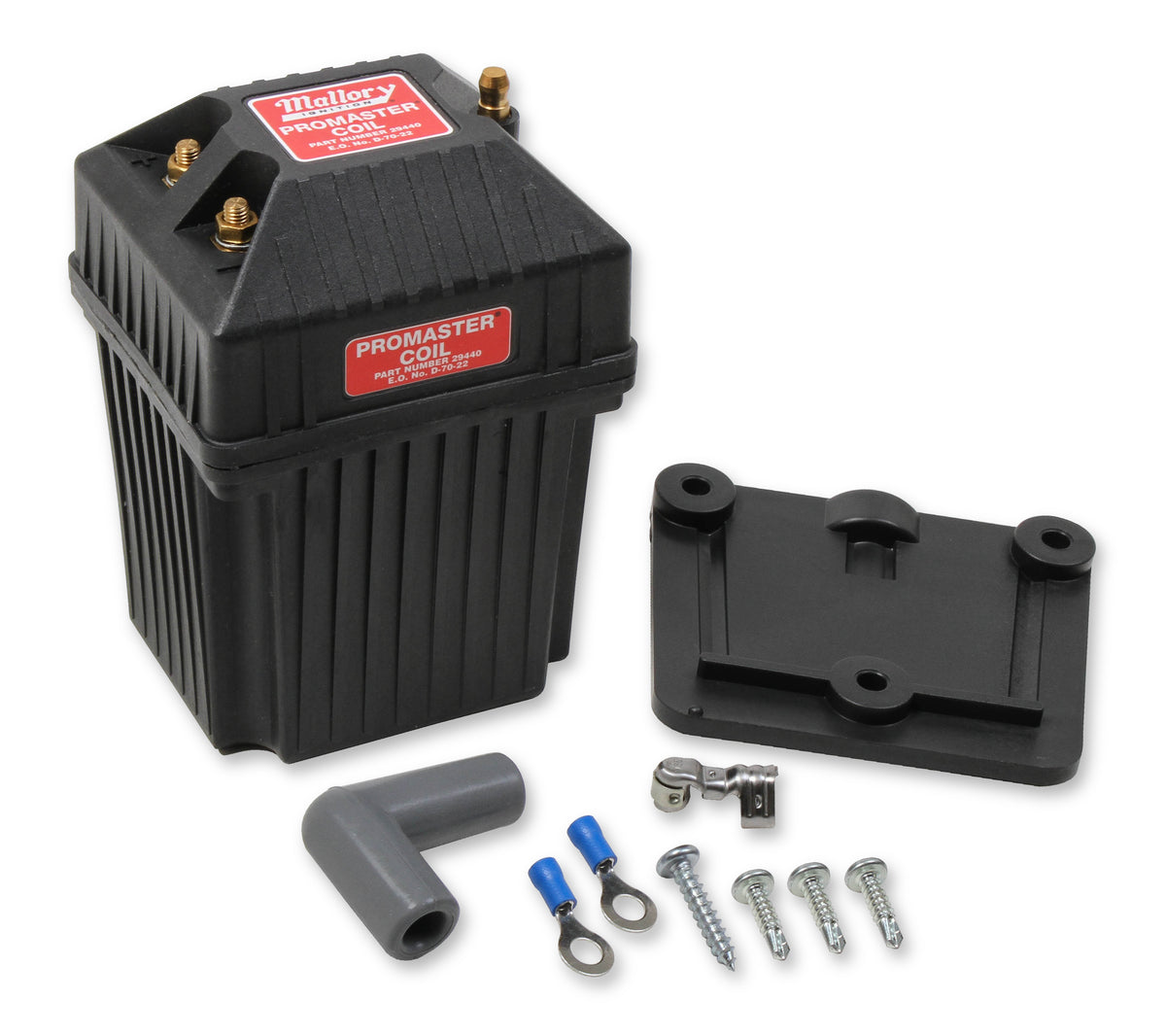 A powerful, reliable coil from Mallory Ignition with classic good looks