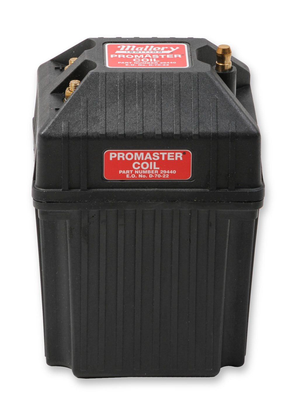 A powerful, reliable coil from Mallory Ignition with classic good looks