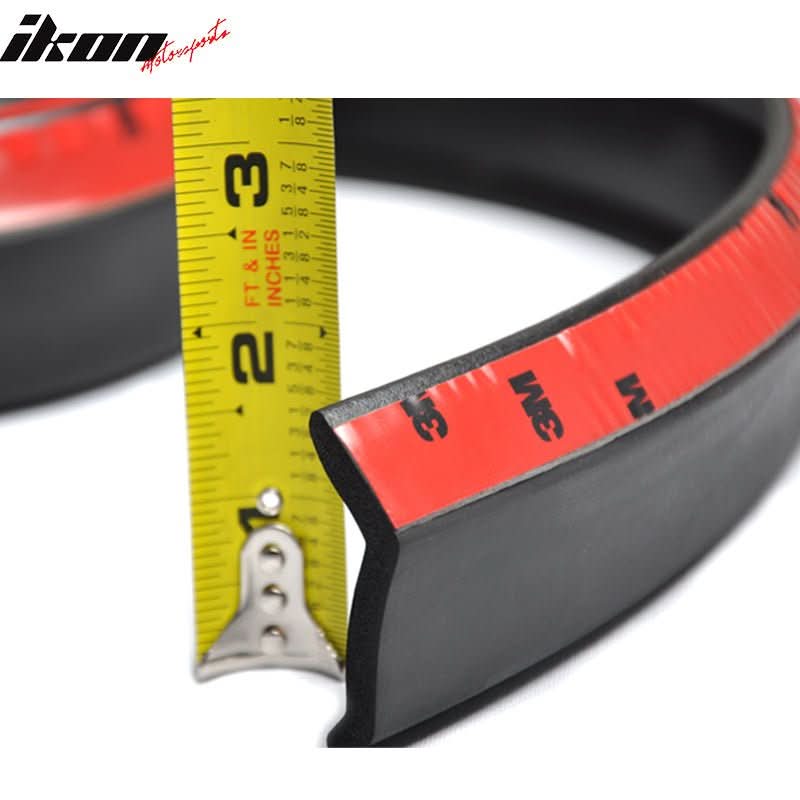 100" Toyota Front Bumper Lip Splitter Chin Side Spoiler Rubber Foam