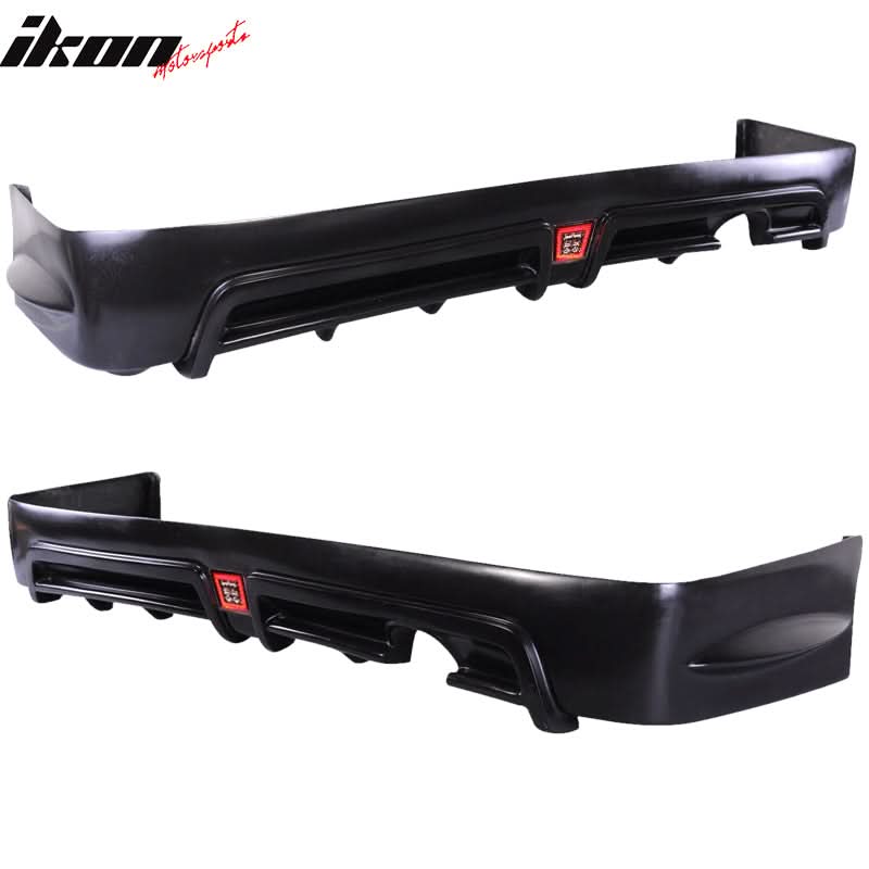 2009-2011 Honda Civic Mugen Front Rear Lip PU PP 3RD LED Brake Lamp