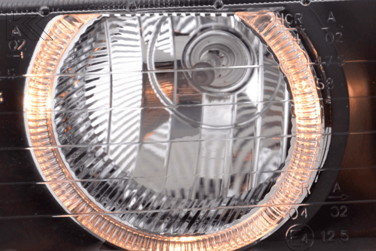 BMW 3-series E36 Coupe/Convertible Black Angel Eye Headlights (1992-1998)