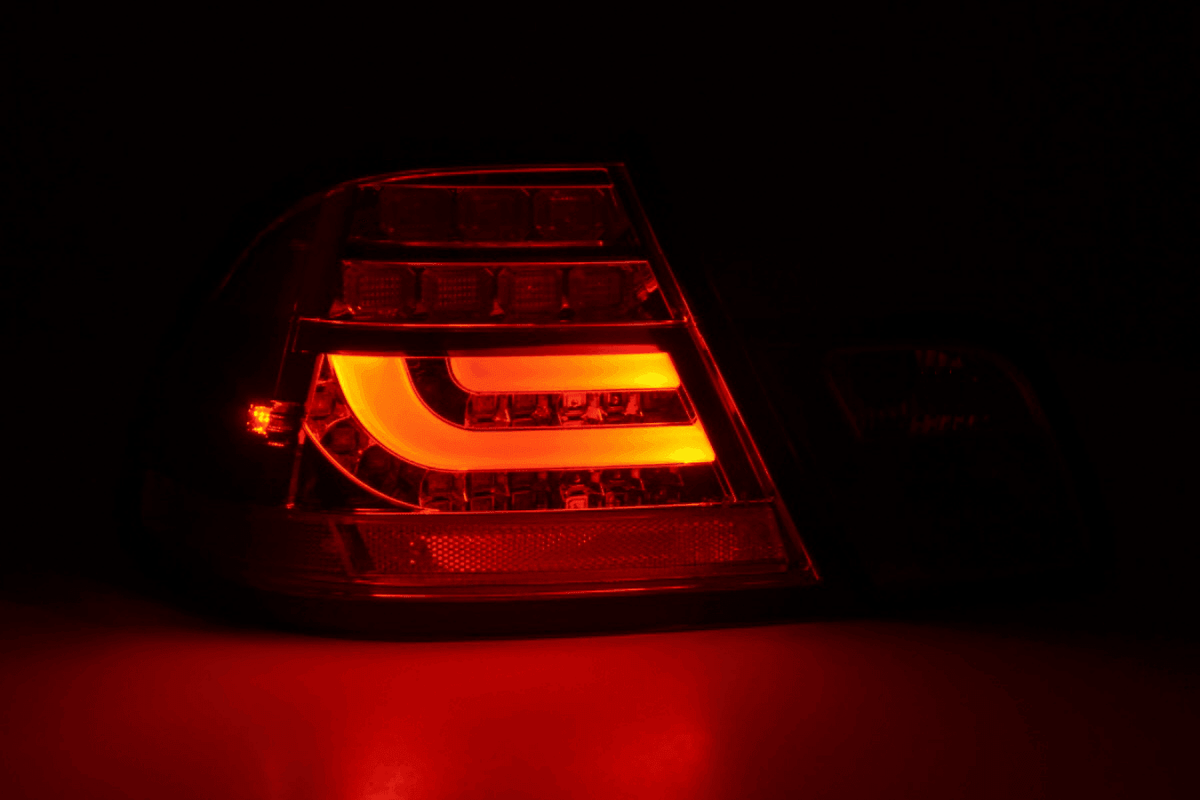 BMW 3-series E46 Coupe Red LED LightBar Taillights Set (1999-2002)
