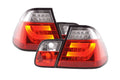 BMW 3-series E46 Sedan Red LED LightBar Taillights Set- Pre-Facelift (1998-2001)