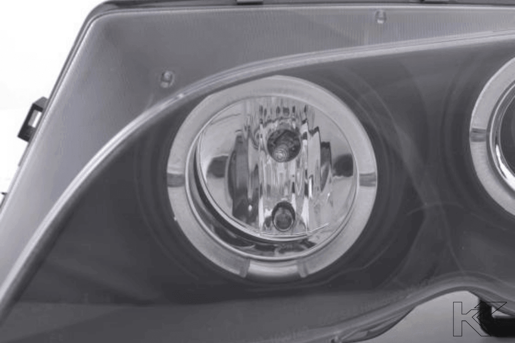 BMW 3-series E46 Sedan/Touring Black Angel Eyes Headlight Set (2002-2005)