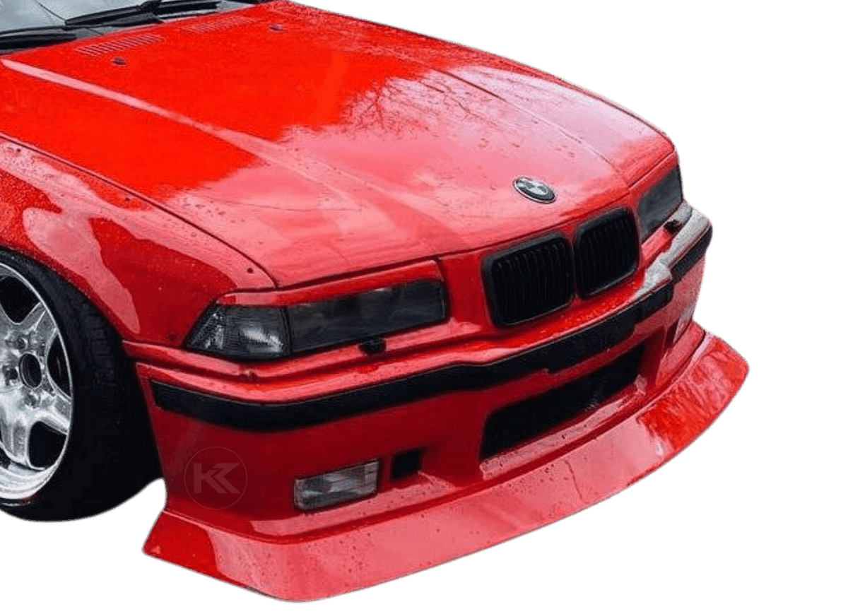 BMW E36 JDM Style Front Lip V2 (1992 - 1999)