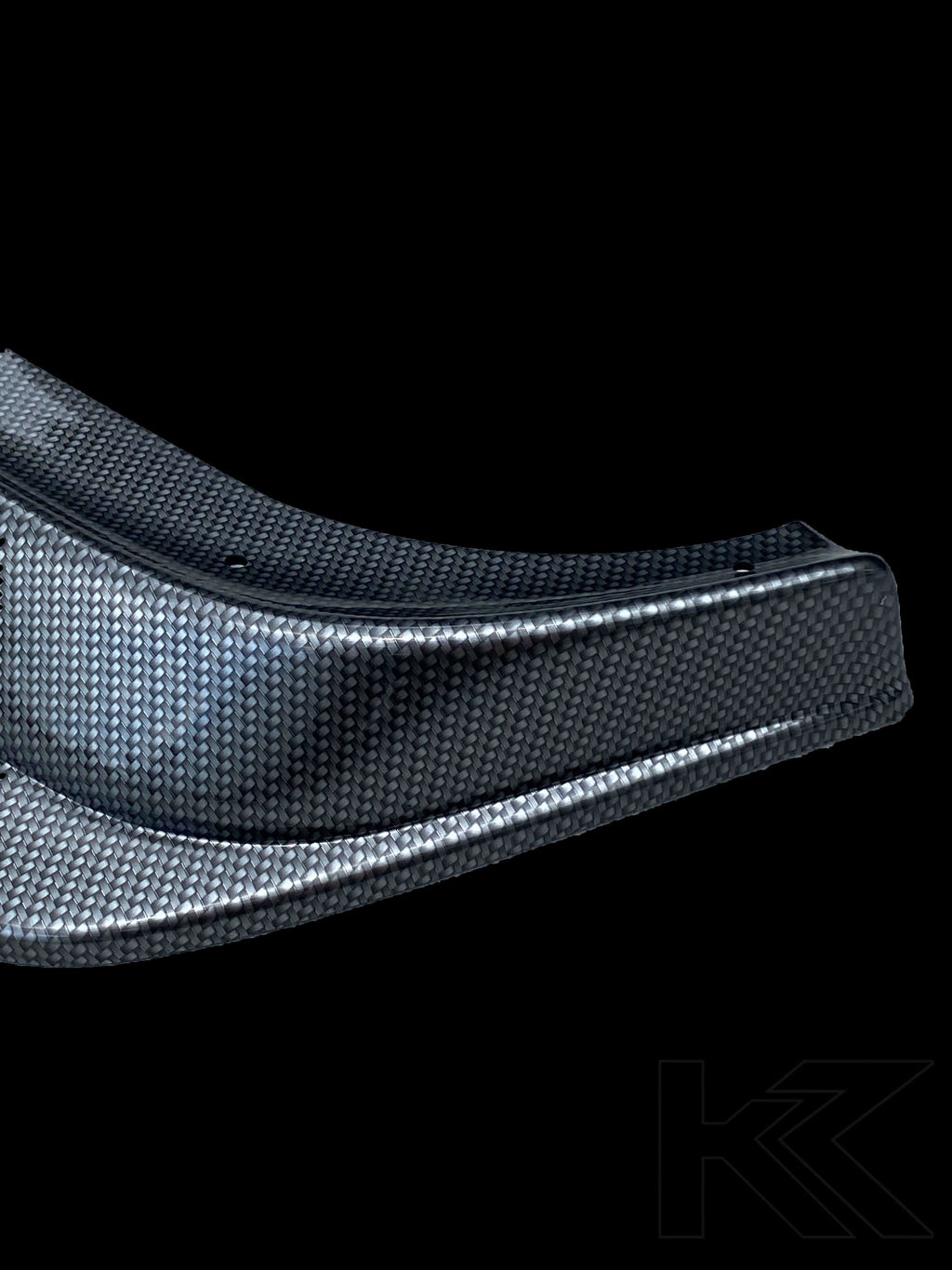 BMW E36 Rieger Front Lip Carbon Style - Non M (1990-1990)